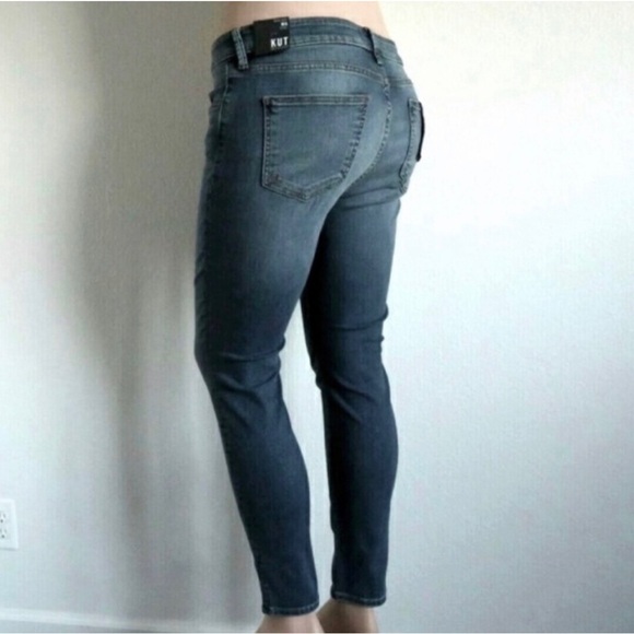 KUT from the KLOTH Jeans Women’s Distressed Denim MIA Skinny Plus Size 16P NWT - Picture 2 of 3